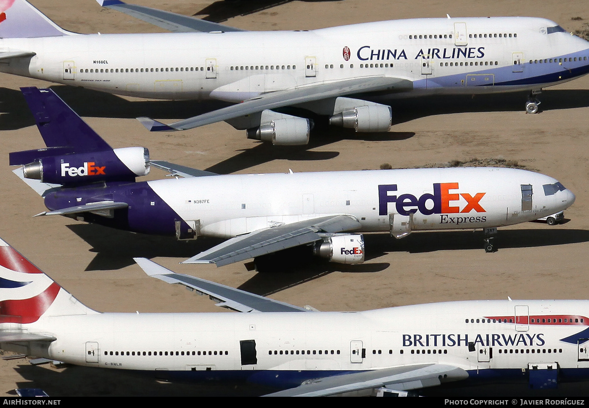 Aircraft Photo of N387FE | McDonnell Douglas DC-10-10(F) | FedEx Express | AirHistory.net #613039