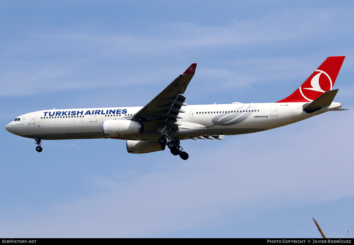 Aircraft Photo of TC-JNR | Airbus A330-343 | Turkish Airlines | AirHistory.net #613042