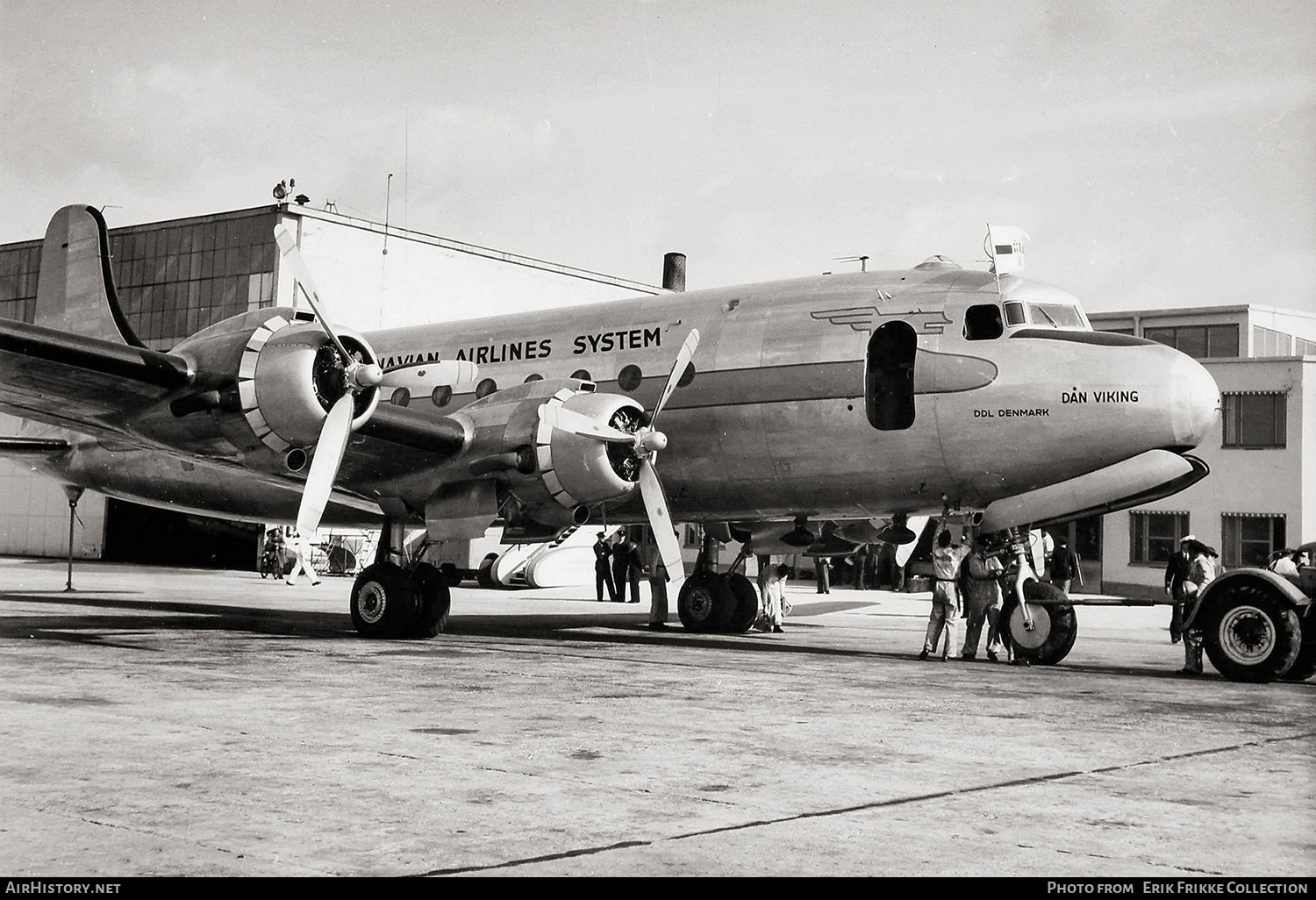 Aircraft Photo of OY-DFI | Douglas DC-4-1009 | Scandinavian Airlines System - SAS | AirHistory.net #613056