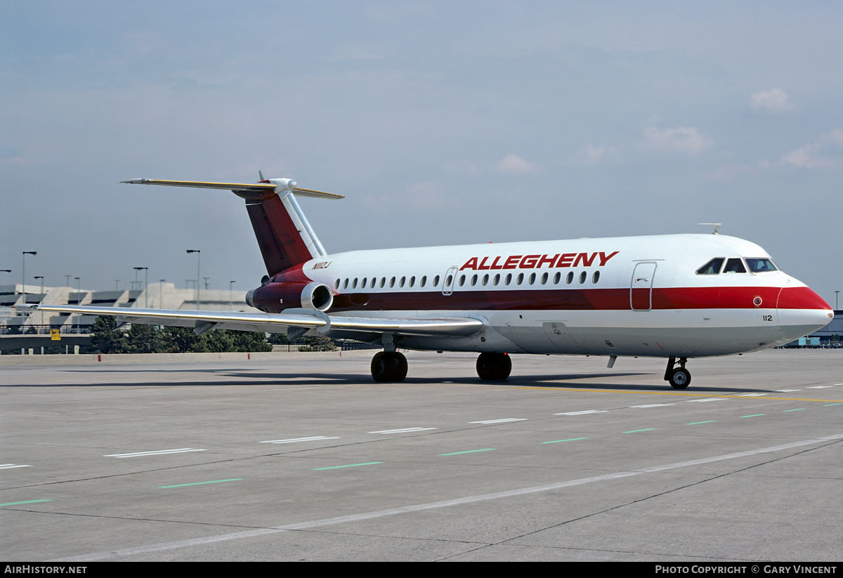 Aircraft Photo of N1112J | BAC 111-204AF One-Eleven | Allegheny Airlines | AirHistory.net #613066