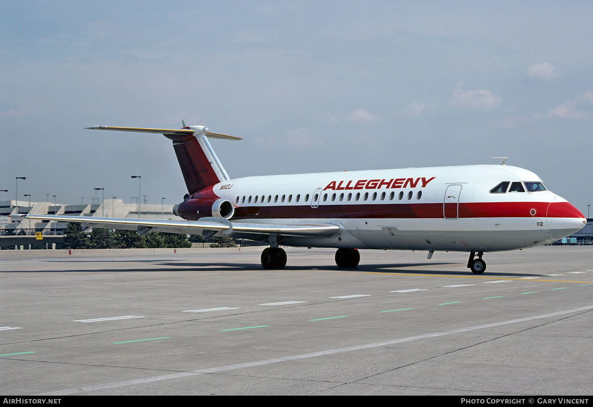 Aircraft Photo of N1112J | BAC 111-204AF One-Eleven | Allegheny Airlines | AirHistory.net #613066