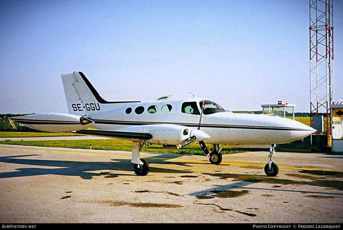 Aircraft Photo of SE-GGU | Cessna 402B | AirHistory.net #613074