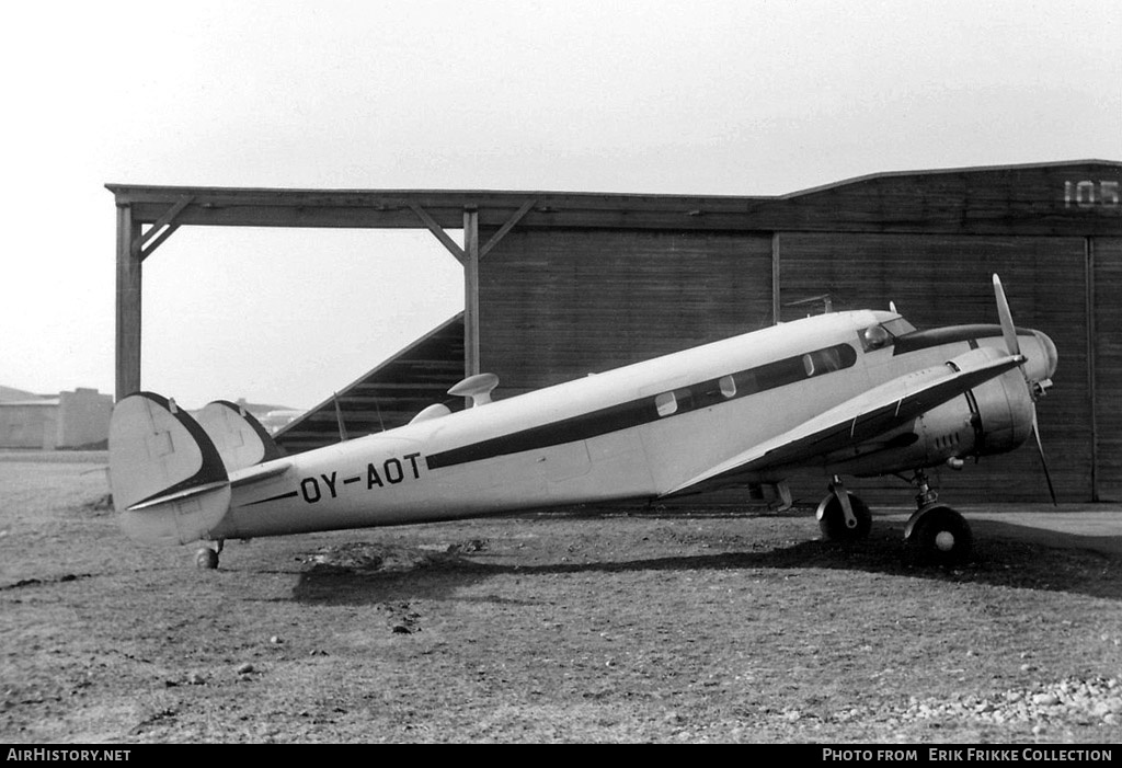 Aircraft Photo of OY-AOT | Lockheed 12-A Electra Junior | AirHistory.net #613080