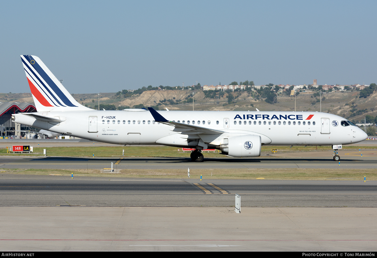 Aircraft Photo of F-HZUK | Airbus A220-371 (BD-500-1A11) | Air France | AirHistory.net #613087