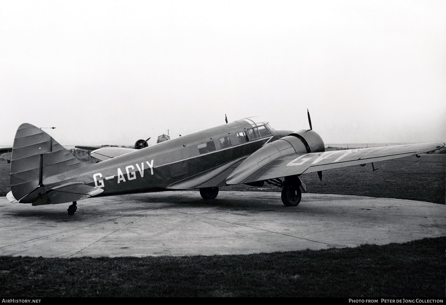 Aircraft Photo of G-AGVY | Airspeed AS-65 Consul | AirHistory.net #613096
