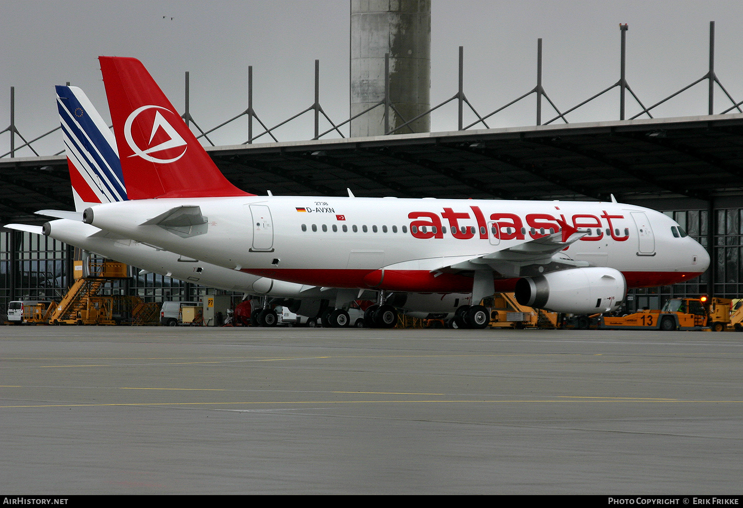 Aircraft Photo of D-AVXN | Airbus A319-132 | Atlasjet Airlines | AirHistory.net #613101