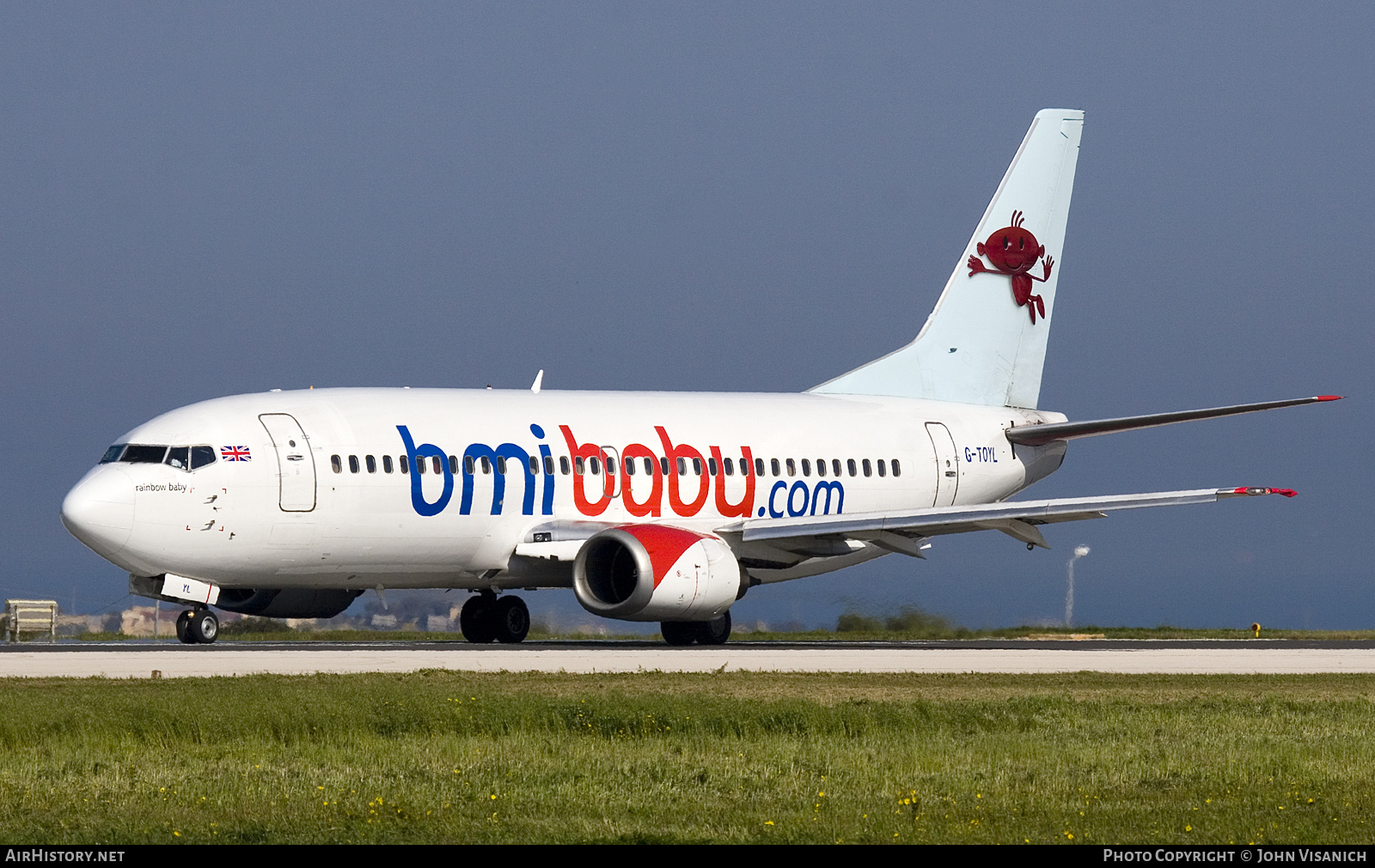 Aircraft Photo of G-TOYL | Boeing 737-36N | Bmibaby | AirHistory.net #613108