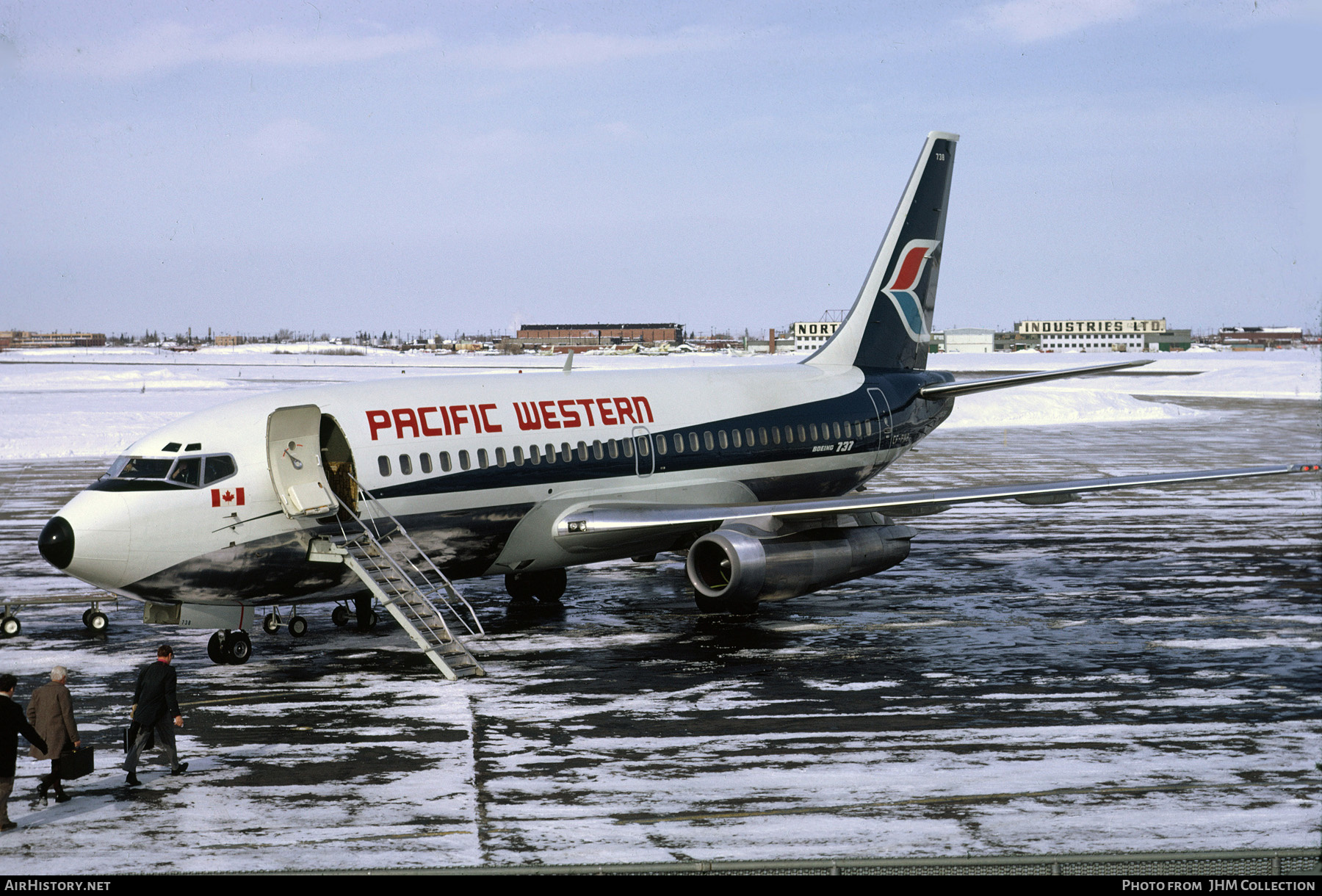 Aircraft Photo of C-FPWB | Boeing 737-275 | Pacific Western Airlines | AirHistory.net #613115