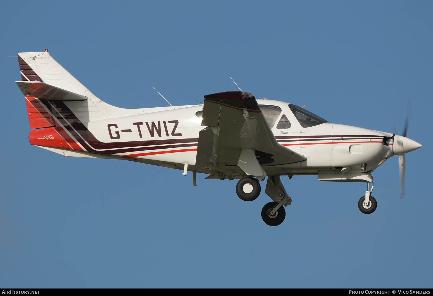 Aircraft Photo of G-TWIZ | Rockwell Commander 114 | AirHistory.net #613121