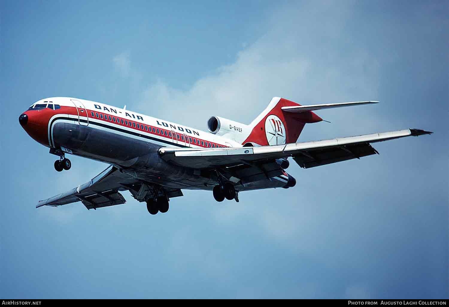 Aircraft Photo of G-BAEF | Boeing 727-46 | Dan-Air London | AirHistory.net #613153