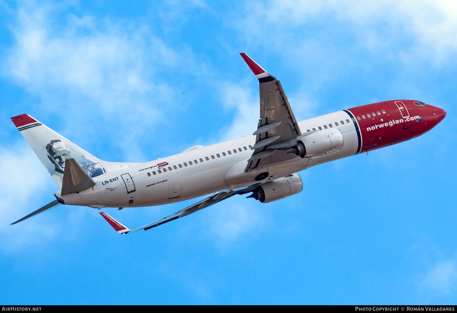 Aircraft Photo of LN-ENT | Boeing 737-800 | Norwegian | AirHistory.net #613155