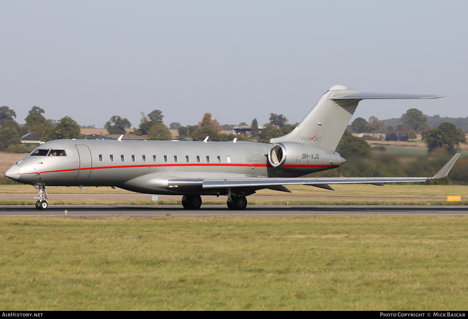 Aircraft Photo of 9H-VJU | Bombardier Global 5000 (BD-700-1A11) | VistaJet | AirHistory.net #613165