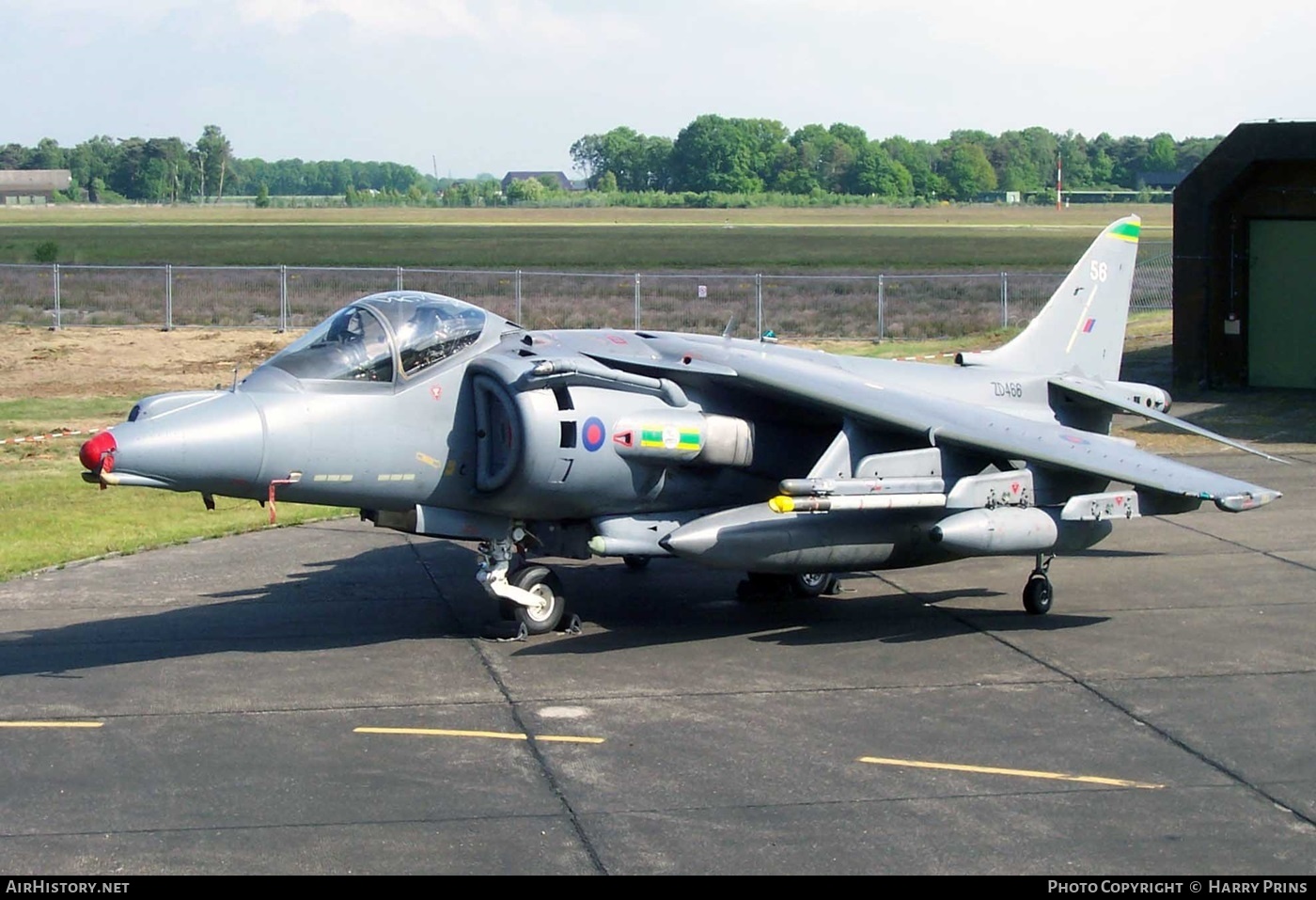 Aircraft Photo of ZD466 | British Aerospace Harrier GR7 | UK - Air Force | AirHistory.net #613167