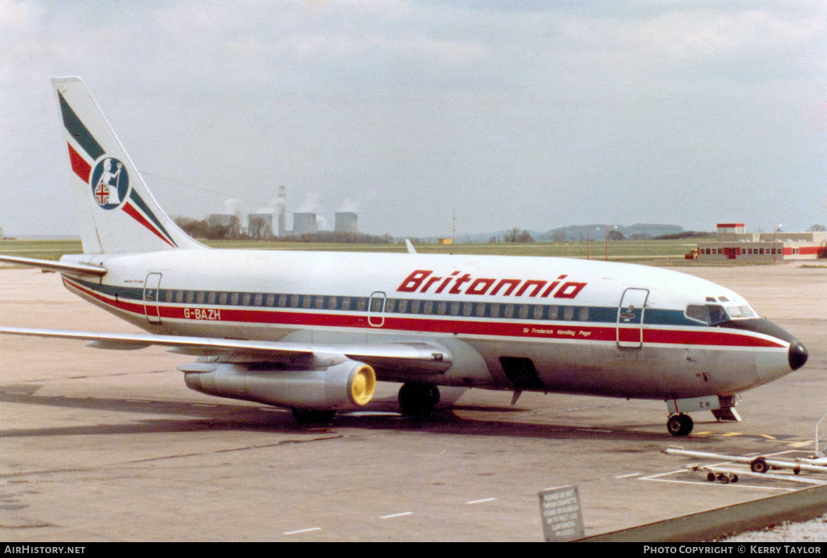 Aircraft Photo of G-BAZH | Boeing 737-204/Adv | Britannia Airways | AirHistory.net #613172