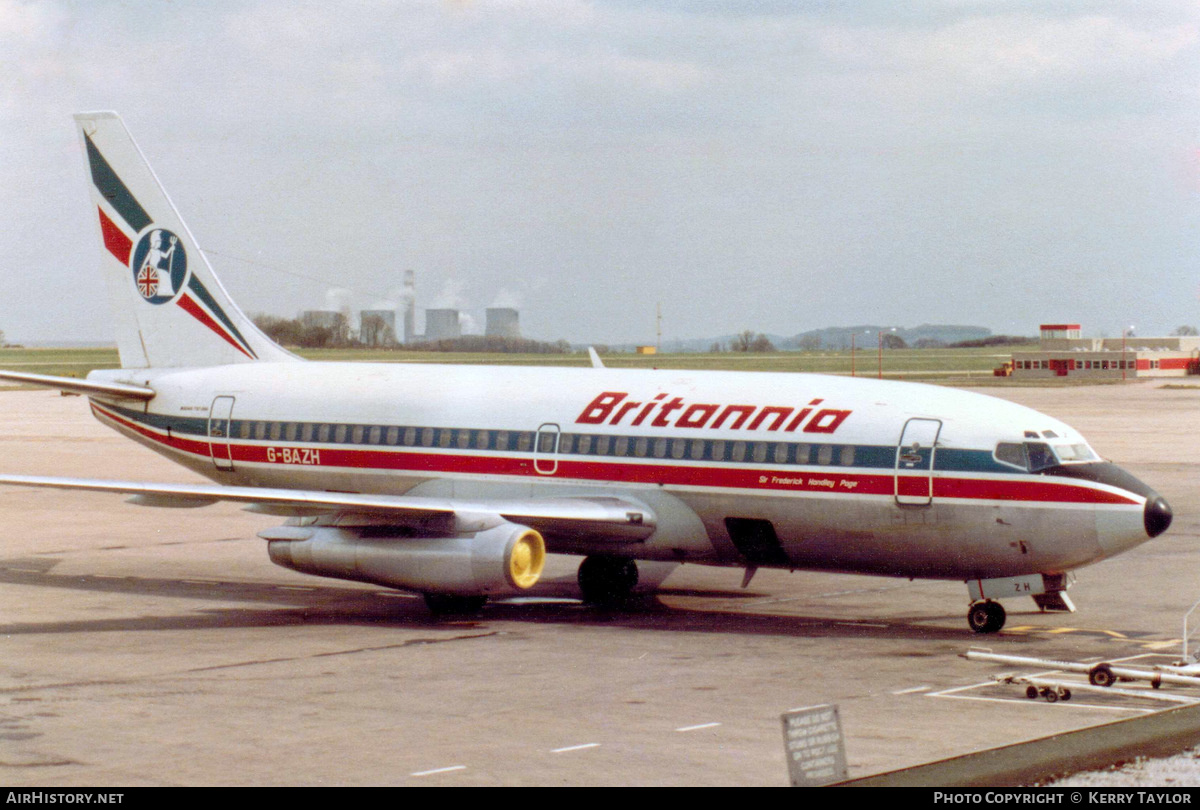 Aircraft Photo of G-BAZH | Boeing 737-204/Adv | Britannia Airways | AirHistory.net #613172
