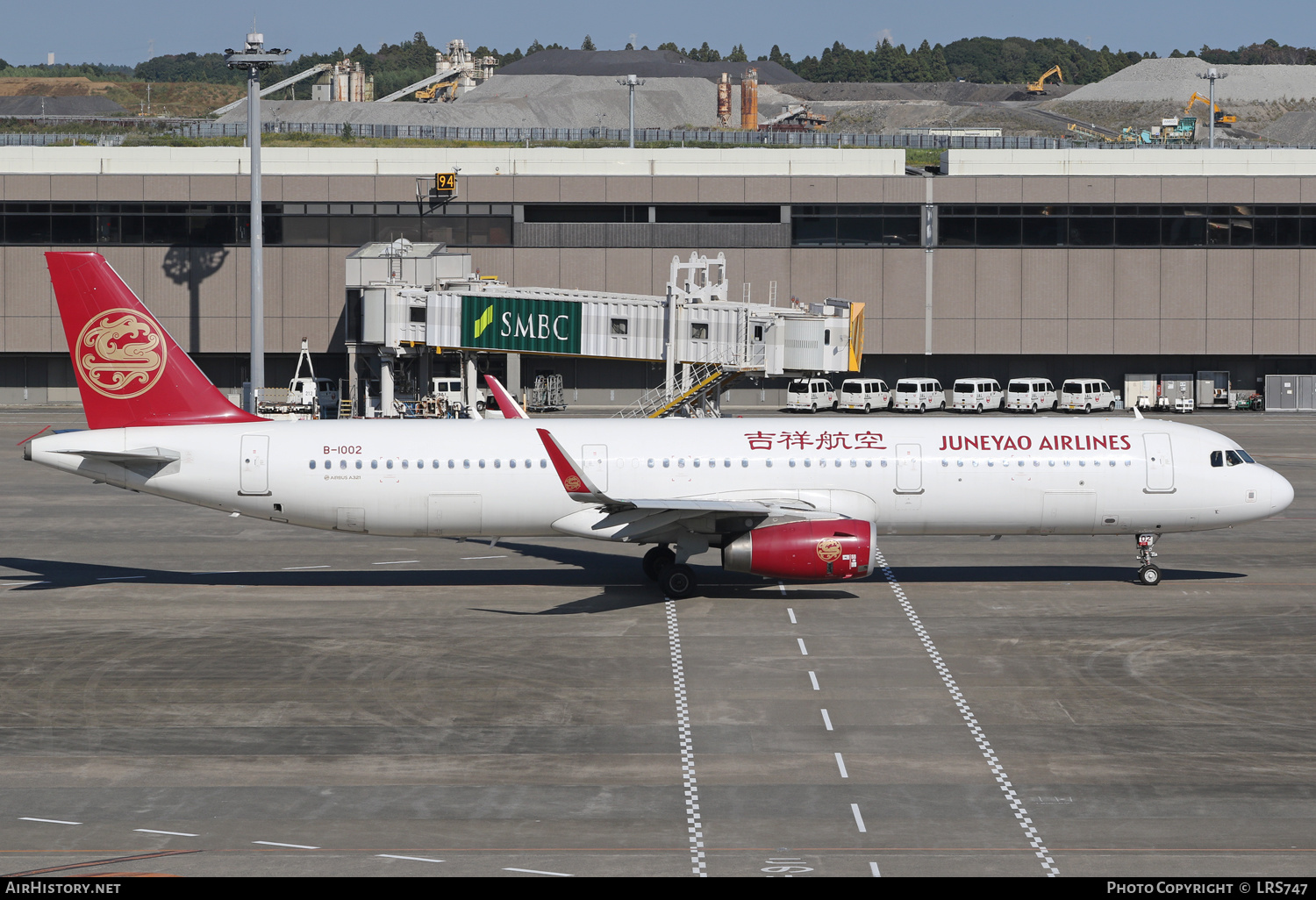 Aircraft Photo of B-1002 | Airbus A321-231 | Juneyao Airlines | AirHistory.net #613179