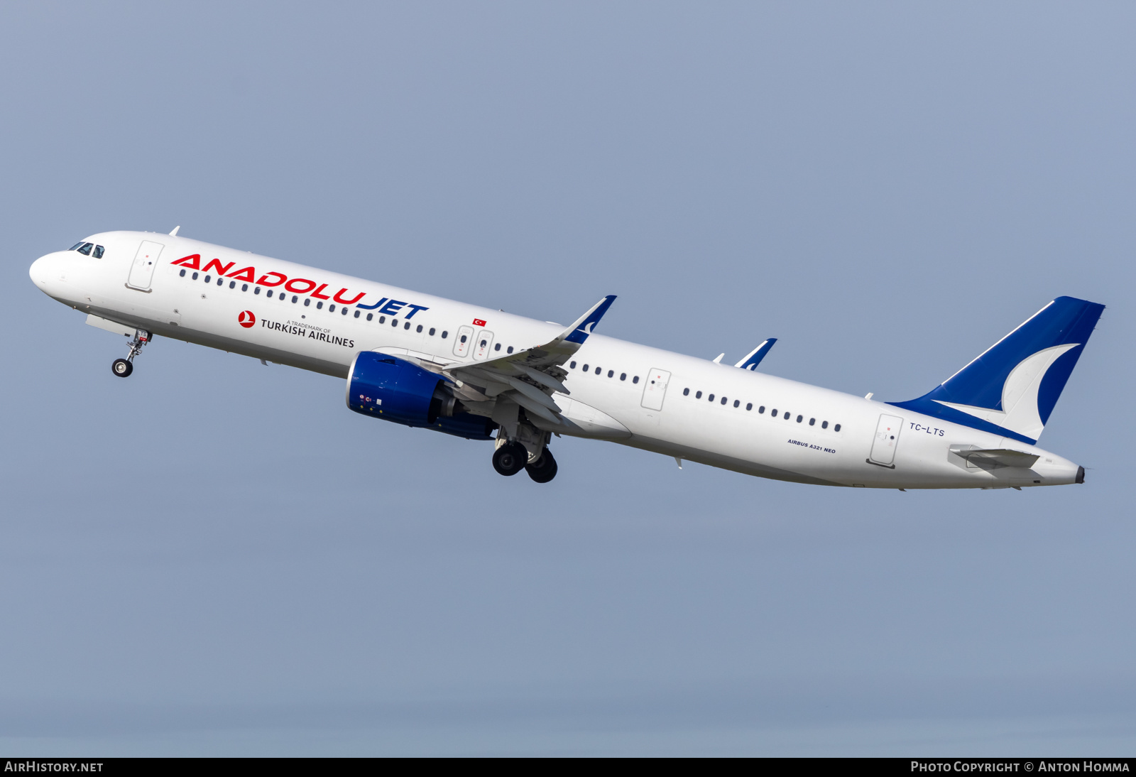 Aircraft Photo of TC-LTS | Airbus A321-271NX | AnadoluJet | AirHistory.net #613180