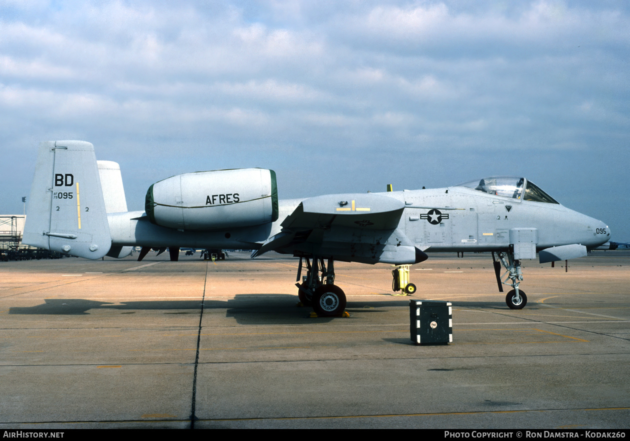 Aircraft Photo of 79-0095 / AF79-095 | Fairchild A-10A Thunderbolt II | USA - Air Force | AirHistory.net #613182