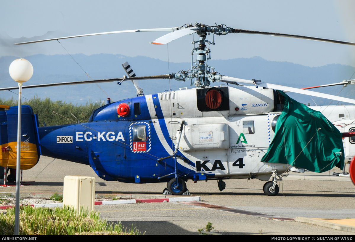 Aircraft Photo of EC-KGA | Kamov Ka-32A11BC | INFOCA - Incendios Forestales de Andalucía | AirHistory.net #613187