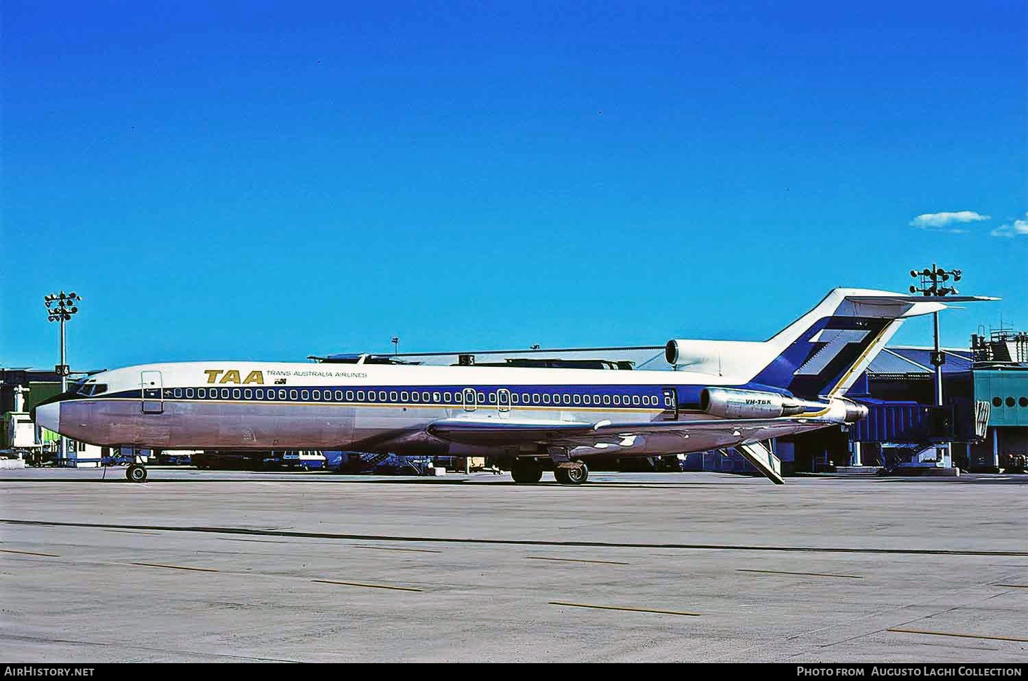 Aircraft Photo of VH-TBK | Boeing 727-276/Adv | Trans-Australia Airlines - TAA | AirHistory.net #613189