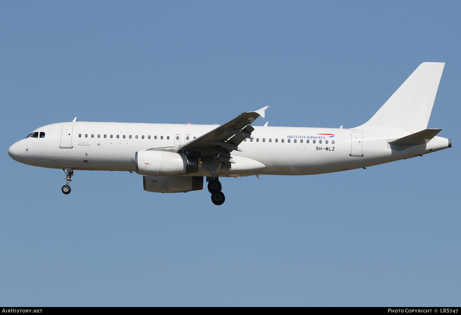 Aircraft Photo of 9H-MLZ | Airbus A320-232 | British Airways | AirHistory.net #613219