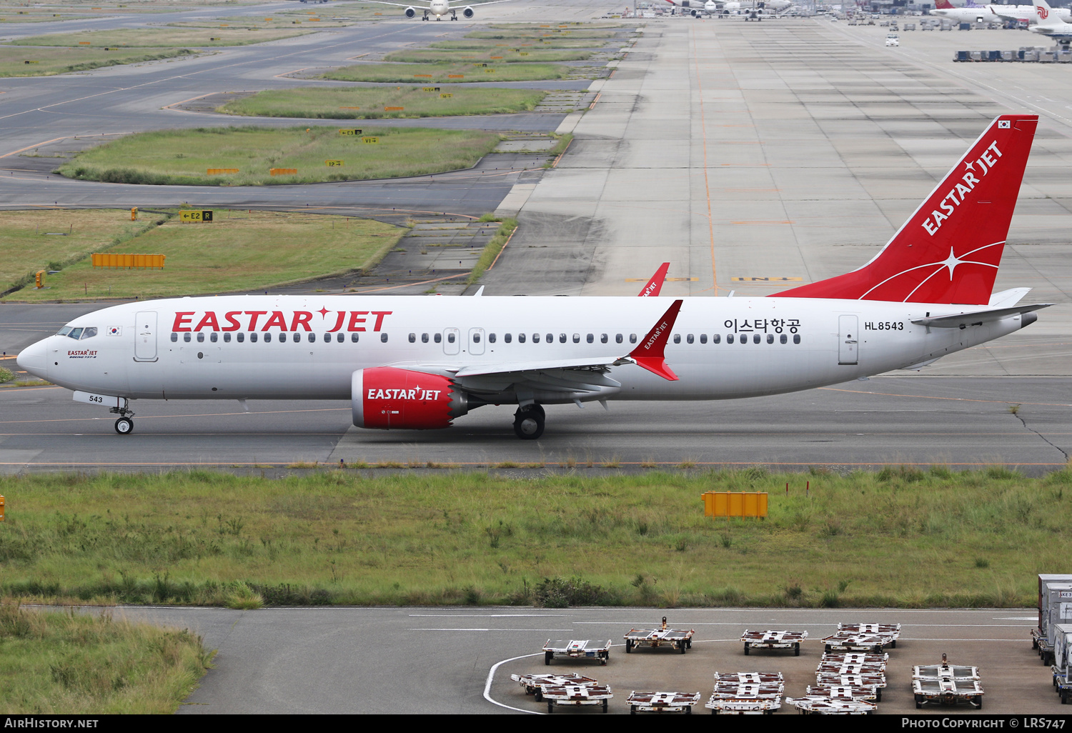 Aircraft Photo of HL8543 | Boeing 737-8 Max 8 | Eastar Jet | AirHistory.net #613221