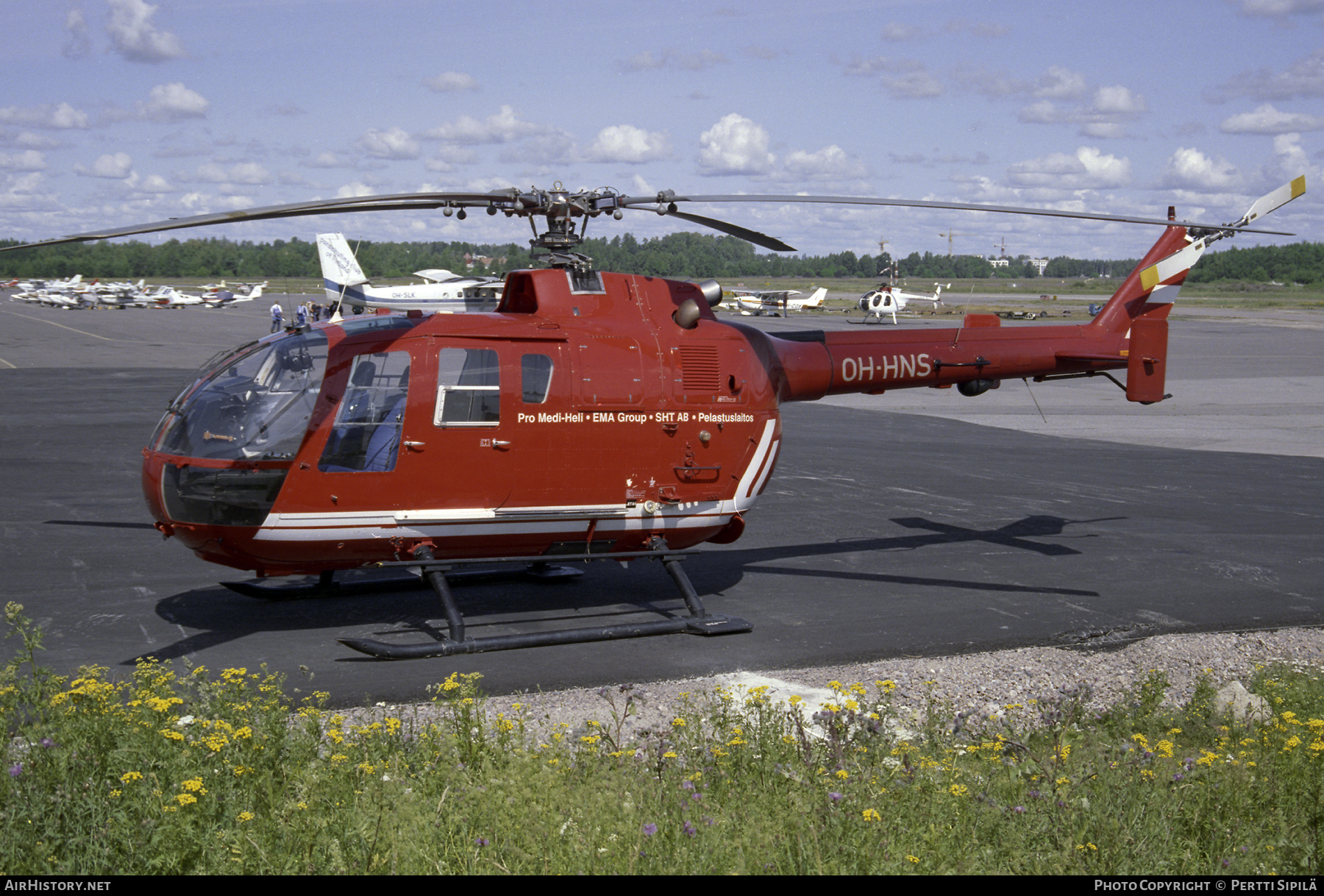 Aircraft Photo of OH-HNS | MBB BO-105CBS-5 | SHT - Skärgårdshavets Helikoptertjänst | AirHistory.net #613230