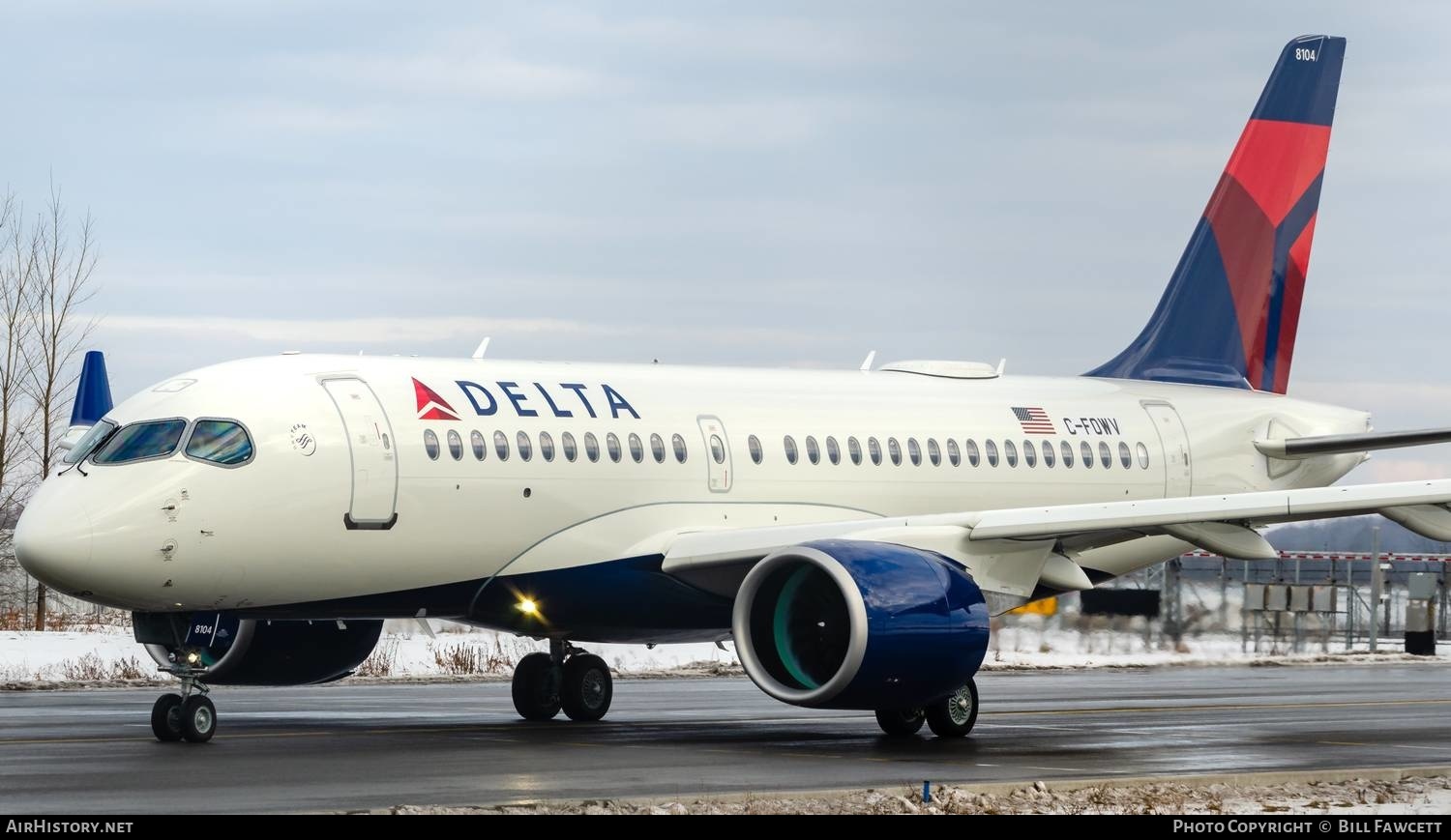 Aircraft Photo of C-FOWV | Airbus A220-171 (BD-500-1A10) | Delta Air Lines | AirHistory.net #613269