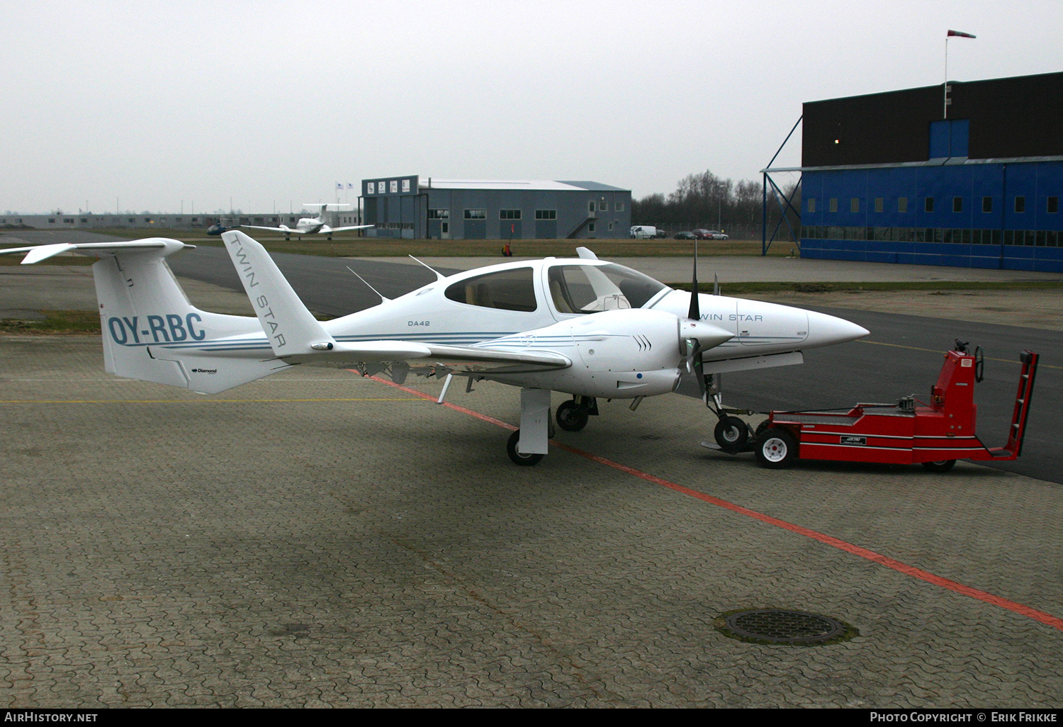 Aircraft Photo of OY-RBC | Diamond DA42 Twin Star | DAC - Danish Aviation Capital | AirHistory.net #613271