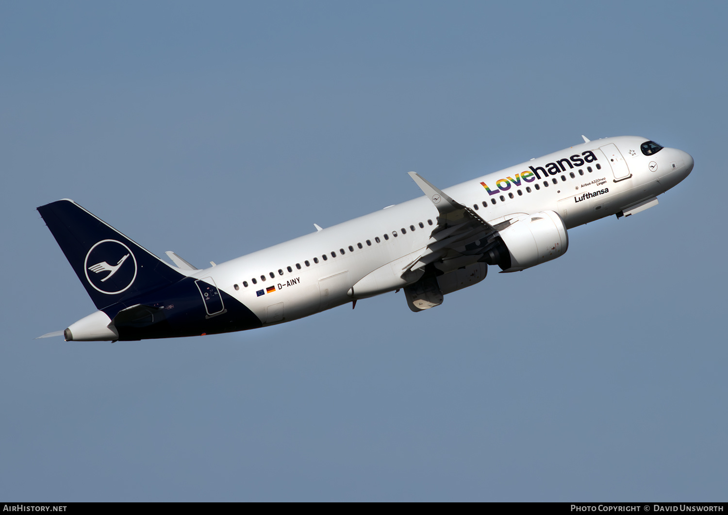 Aircraft Photo of D-AINY | Airbus A320-271N | Lufthansa | AirHistory.net #613277