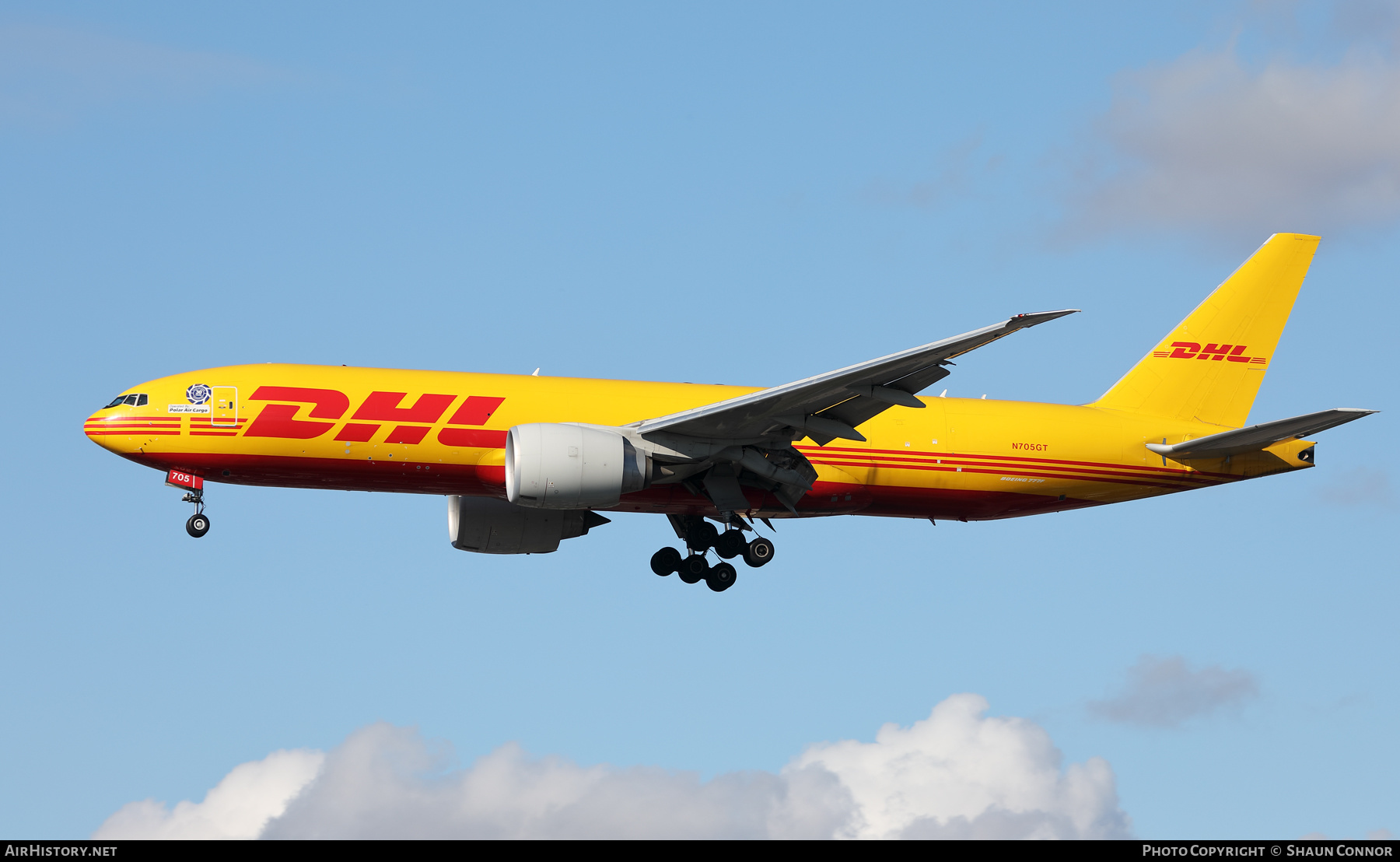 Aircraft Photo of N705GT | Boeing 777-F | DHL International | AirHistory.net #613279