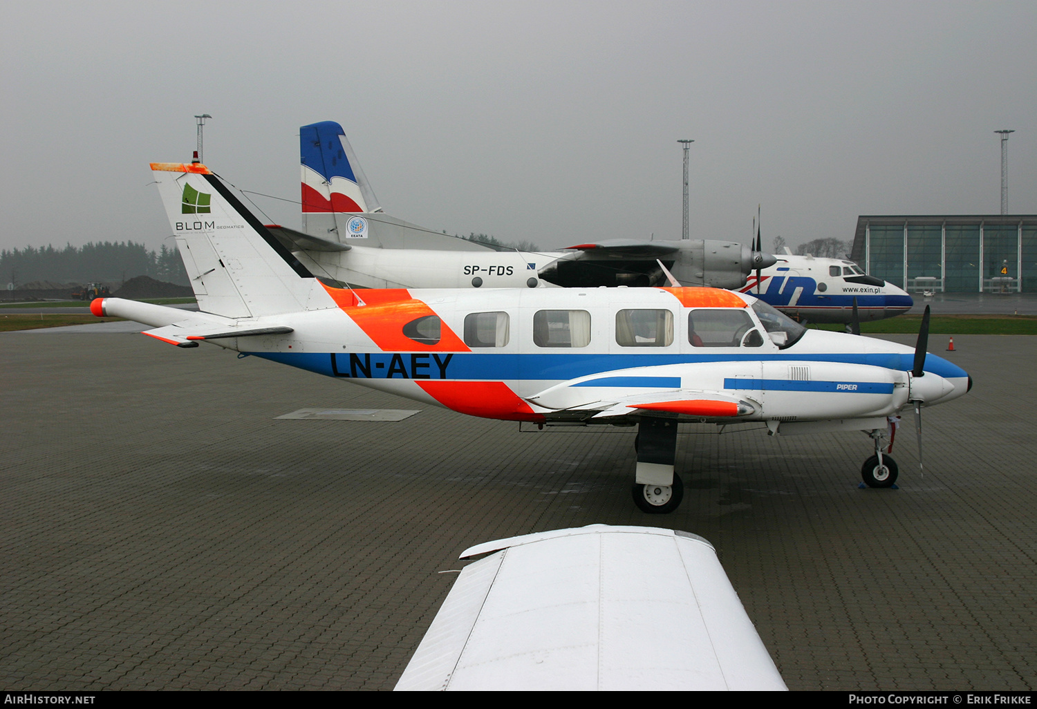 Aircraft Photo of LN-AEY | Piper PA-31-310 Navajo | Blom Norkart Mapping - BN Mapping | AirHistory.net #613282