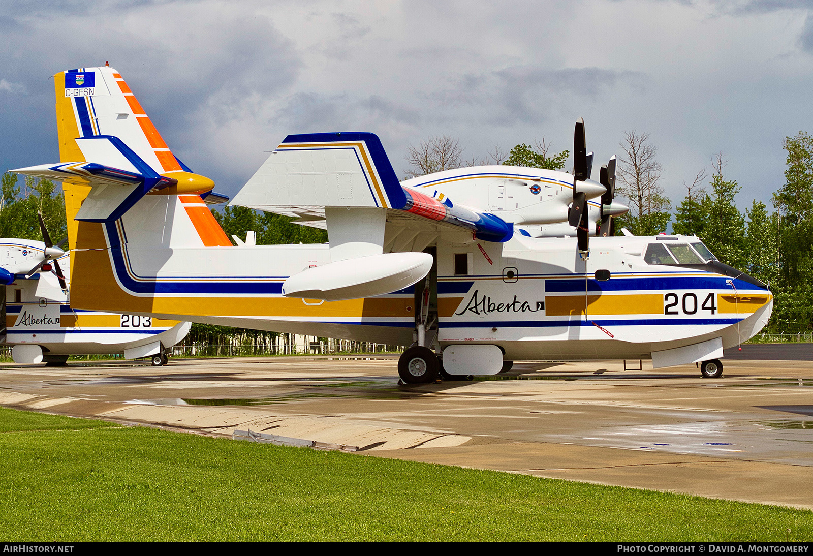 Aircraft Photo of C-GFSN | Canadair CL-215T (CL-215-6B11) | Alberta Government | AirHistory.net #613303