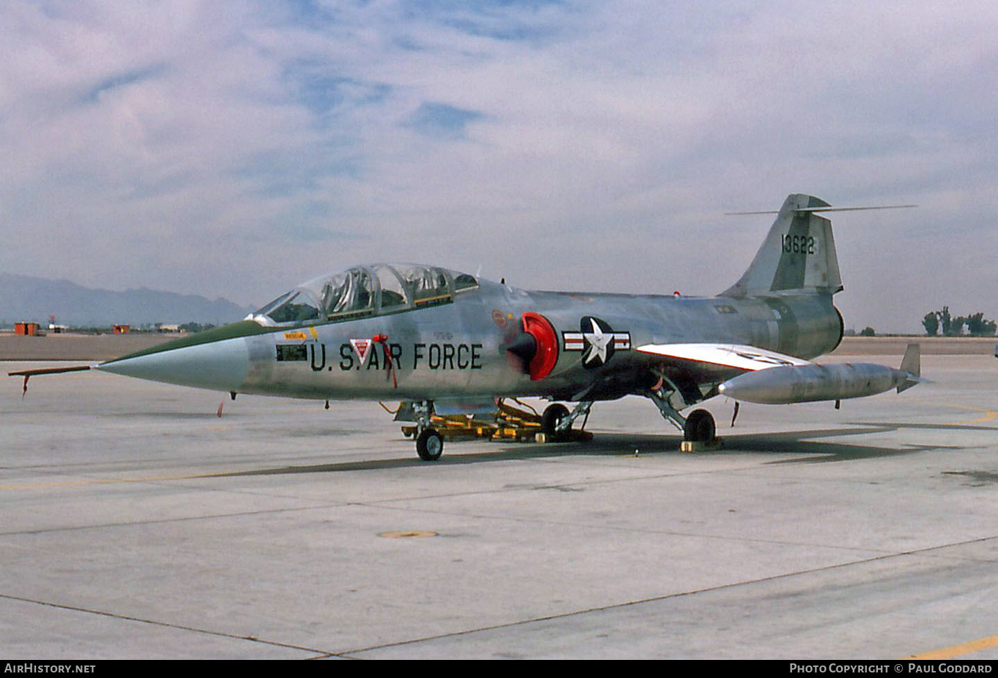 Aircraft Photo of 66-13622 / 13622 | Lockheed TF-104G Starfighter | USA - Air Force | AirHistory.net #613311