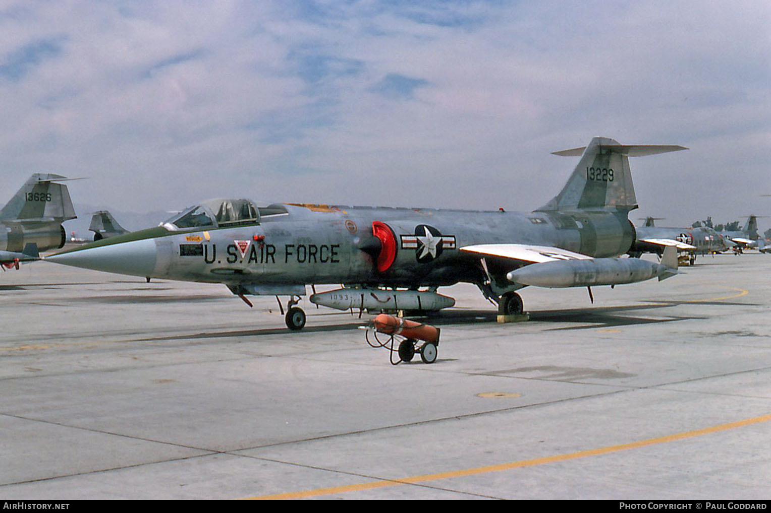 Aircraft Photo of 63-13229 / 13229 | Lockheed F-104G Starfighter | USA - Air Force | AirHistory.net #613313