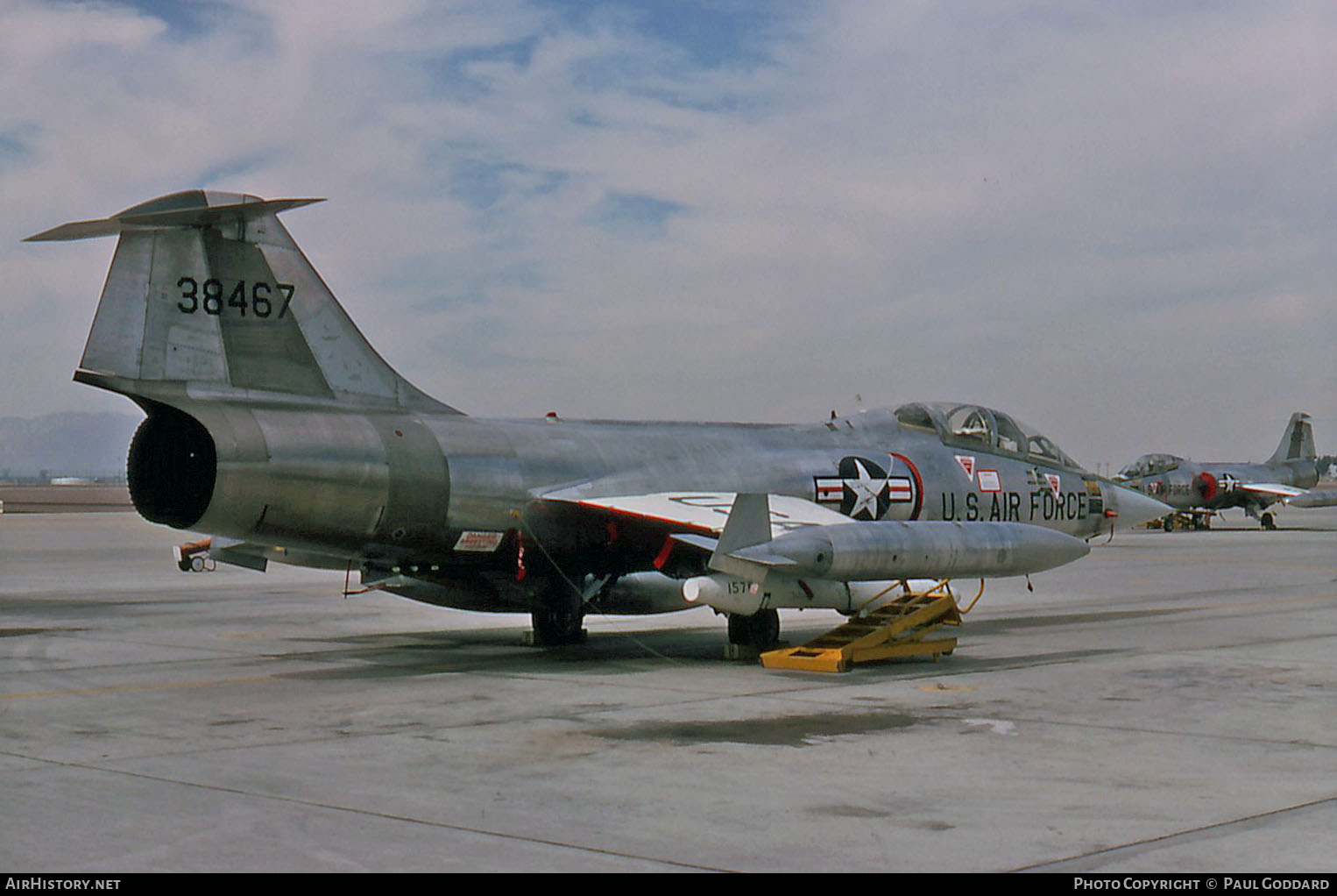 Aircraft Photo of 63-8467 / 38467 | Lockheed TF-104G Starfighter | USA - Air Force | AirHistory.net #613315