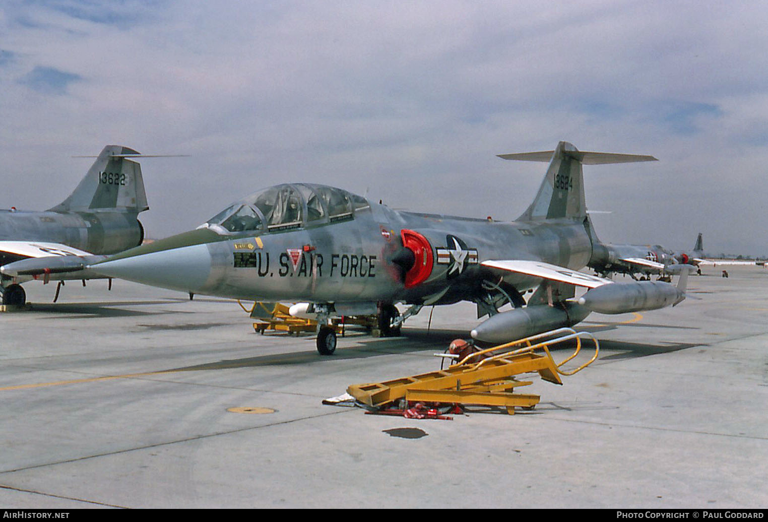 Aircraft Photo of 66-13624 / 13624 | Lockheed TF-104G Starfighter | USA - Air Force | AirHistory.net #613325