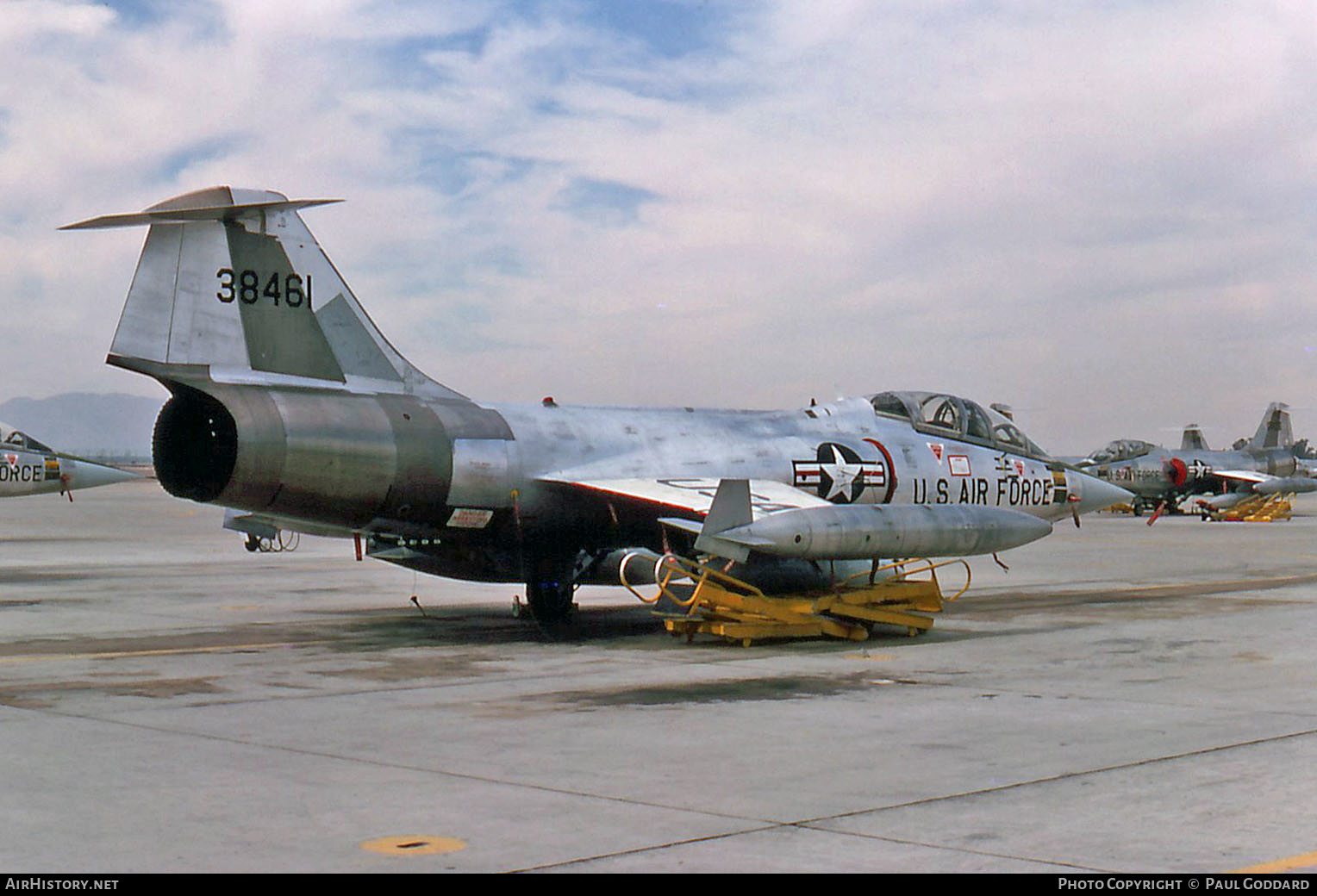 Aircraft Photo of 63-8461 / 38461 | Lockheed TF-104G Starfighter | USA - Air Force | AirHistory.net #613333