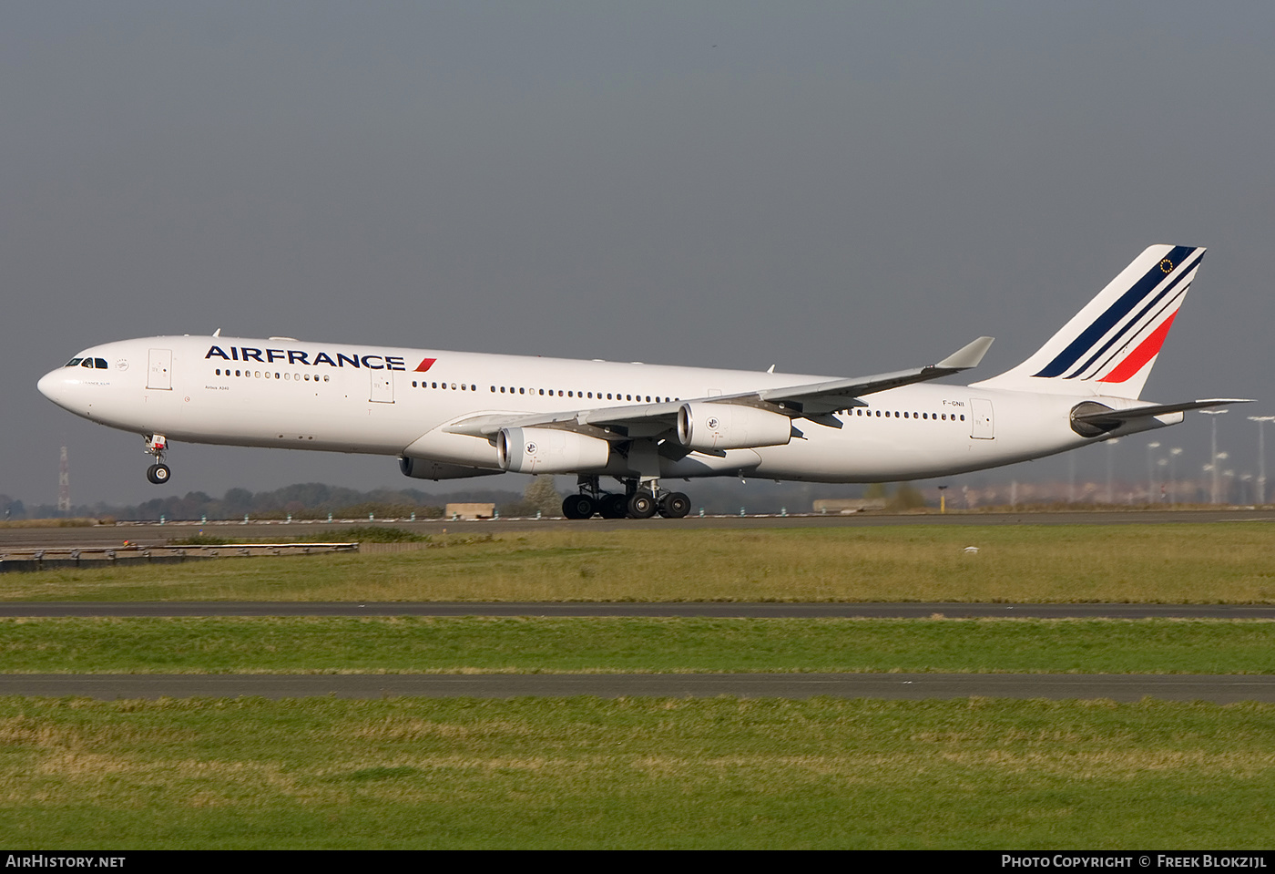 Aircraft Photo of F-GNII | Airbus A340-313X | Air France | AirHistory.net #613341