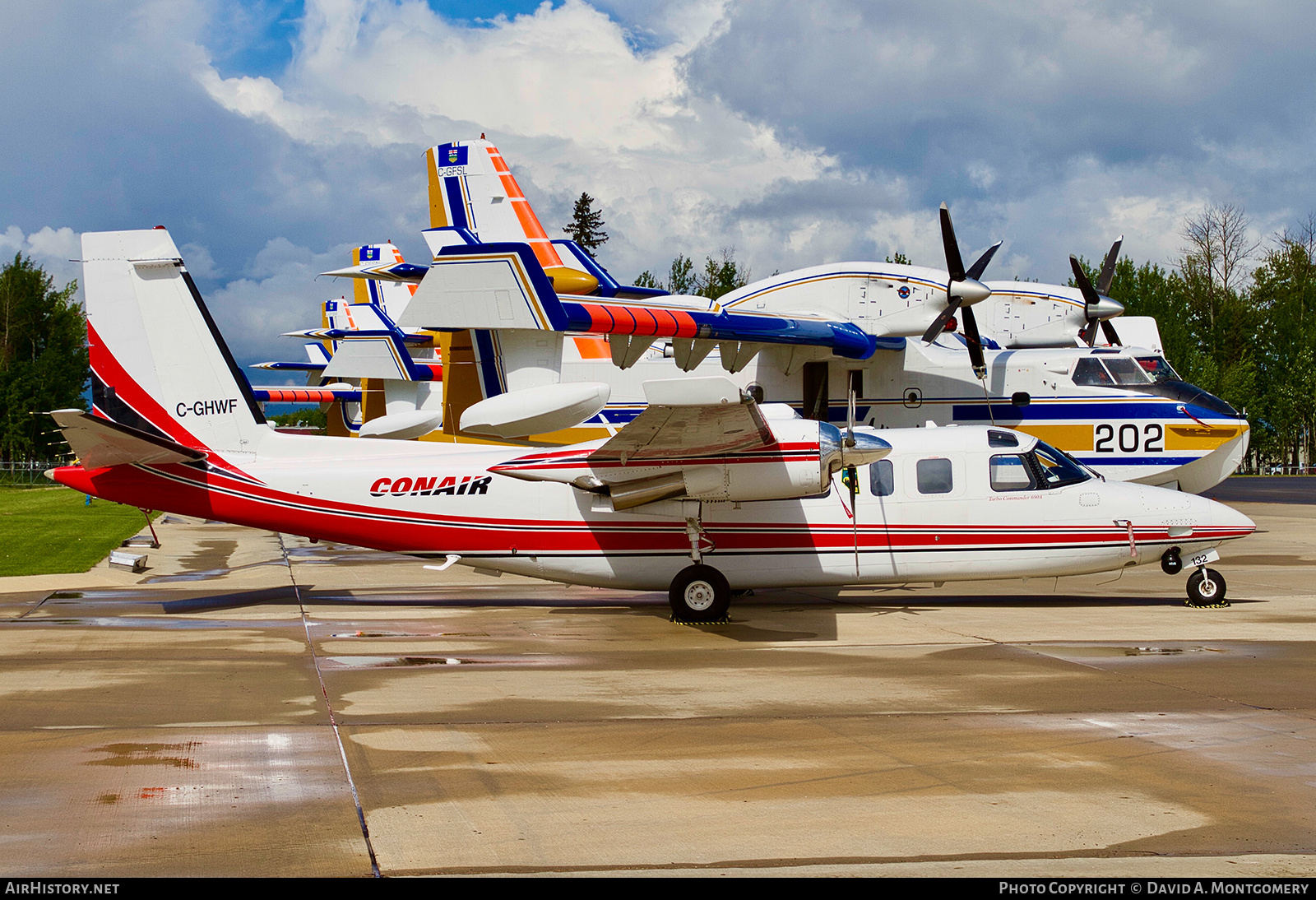 Aircraft Photo of C-GHWF | Rockwell 690A Turbo Commander | Conair Aviation | AirHistory.net #613342