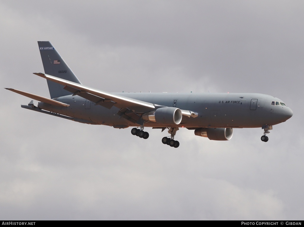Aircraft Photo of 16-46020 / 66020 | Boeing KC-46A Pegasus (767-2C) | USA - Air Force | AirHistory.net #613357