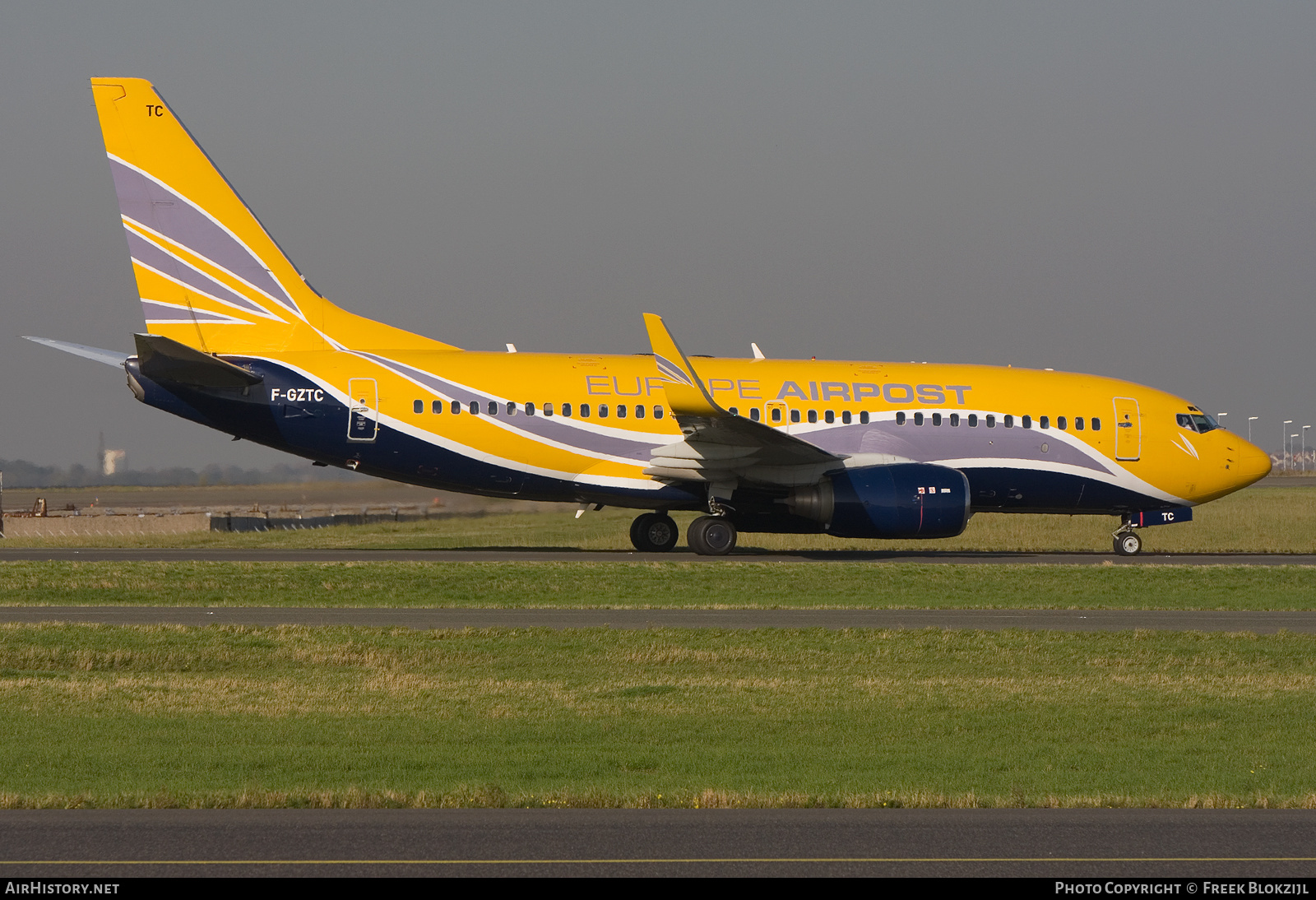 Aircraft Photo of F-GZTC | Boeing 737-73V | Europe Airpost | AirHistory.net #613358