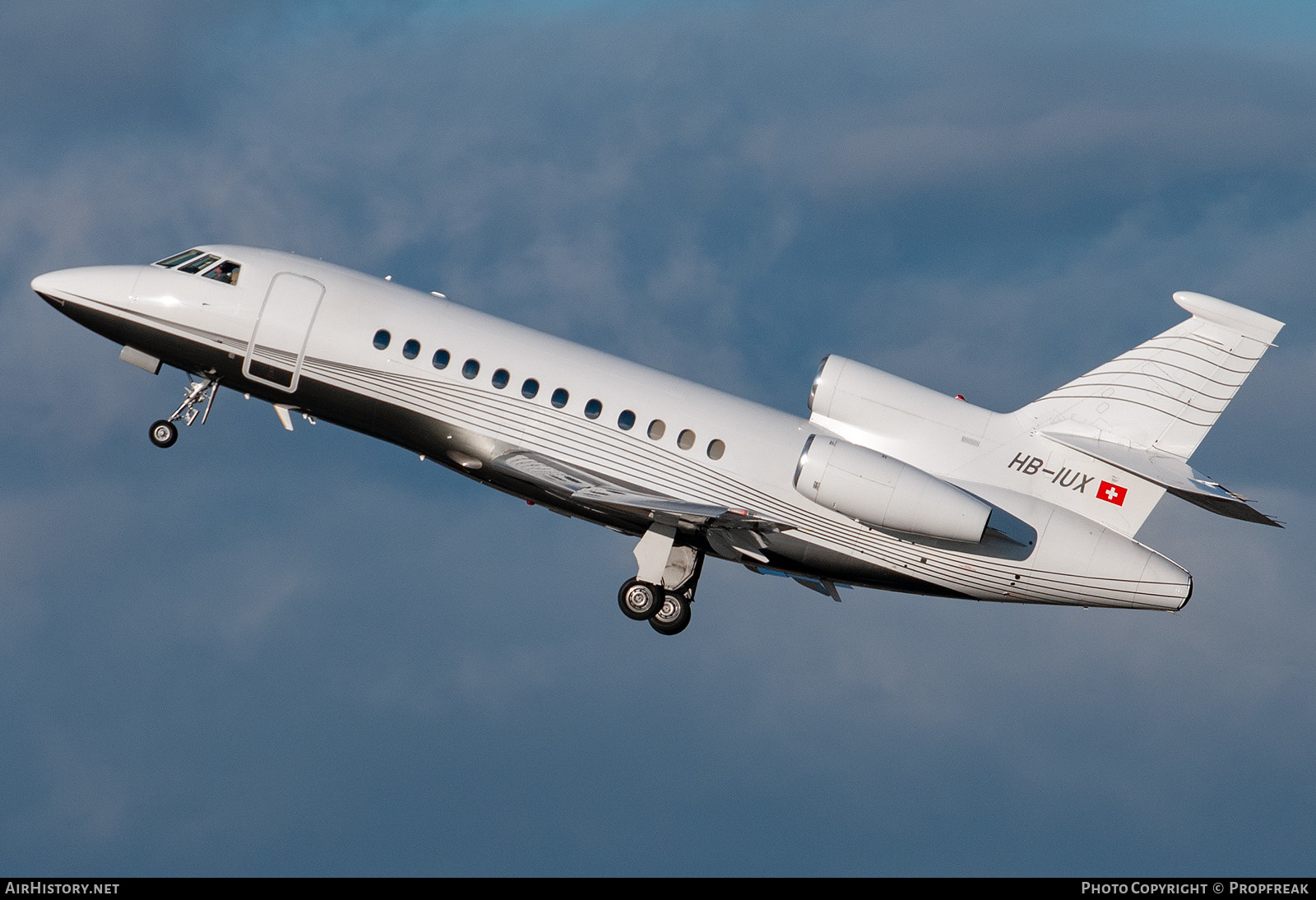 Aircraft Photo of HB-IUX | Dassault Falcon 900EX | AirHistory.net #613383