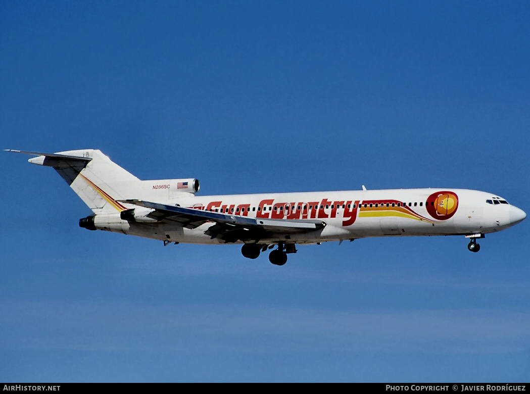 Aircraft Photo of N286SC | Boeing 727-2A1/Adv | Sun Country Airlines | AirHistory.net #613385