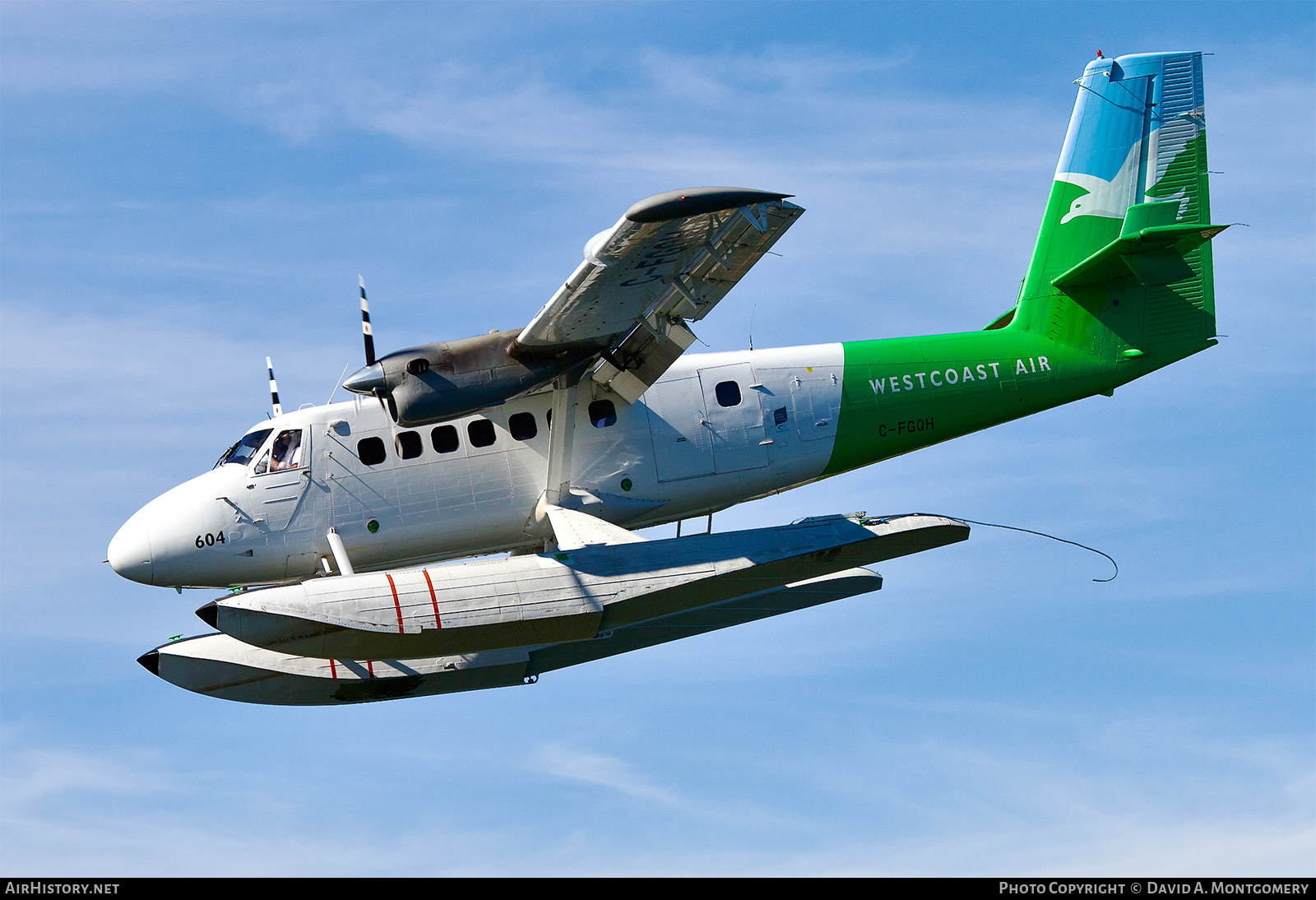 Aircraft Photo of C-FGQH | De Havilland Canada DHC-6-100 Twin Otter | West Coast Air | AirHistory.net #613397