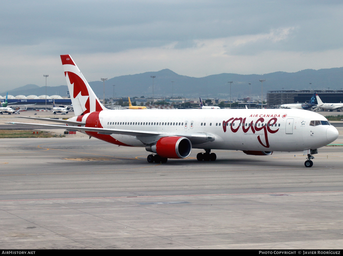 Aircraft Photo of C-GHLA | Boeing 767-35H/ER | Air Canada Rouge | AirHistory.net #613399