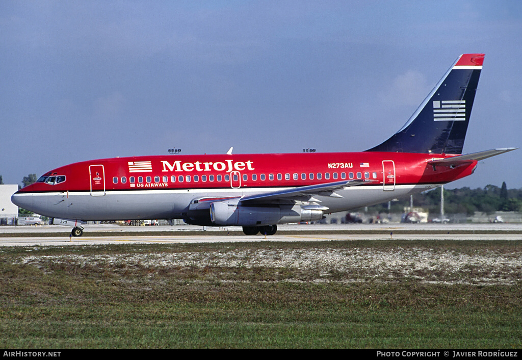 Aircraft Photo of N273AU | Boeing 737-2B7/Adv | Metrojet | AirHistory ...