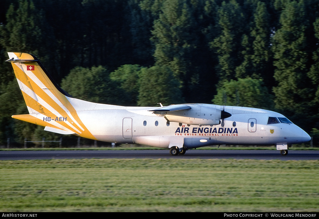 Aircraft Photo of HB-AEH | Dornier 328-110 | Air Engiadina | AirHistory.net #613433