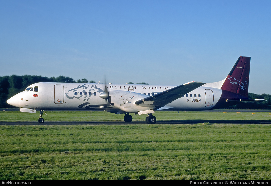 Aircraft Photo of G-OBWM | British Aerospace ATP | British World Airlines | AirHistory.net #613437