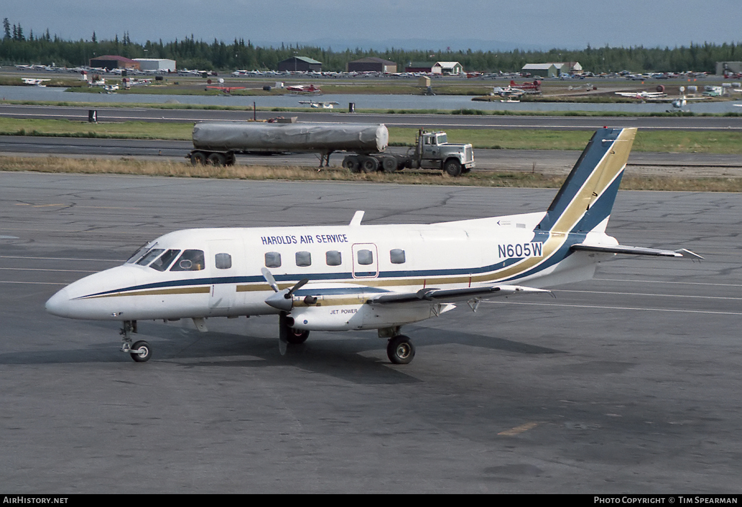 Aircraft Photo of N605W | Embraer EMB-110P1 Bandeirante | Harold's Air Service | AirHistory.net #613460